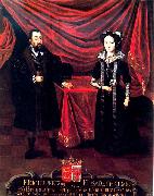 unknow artist, Eric I, Duke of Brunswick-Luneburg, with his second wife, Elizabeth of Brandenburg, around 1530